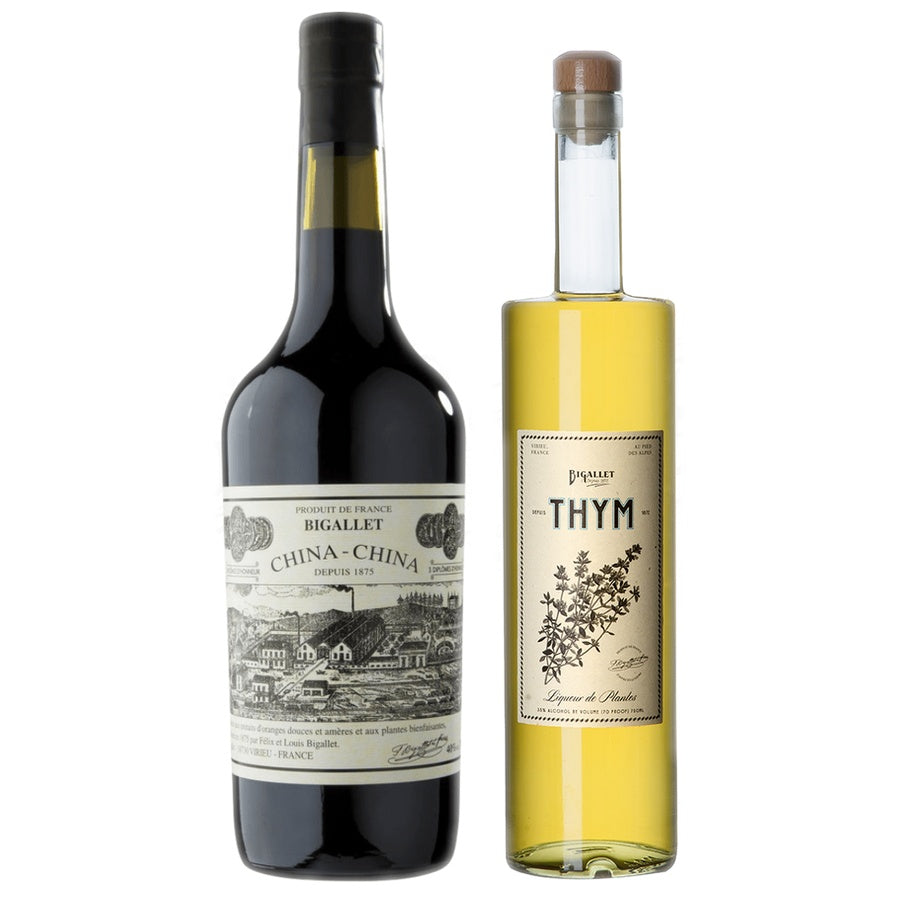 Bigallet China-China Liqueur and Bigallet Thym Liqueur