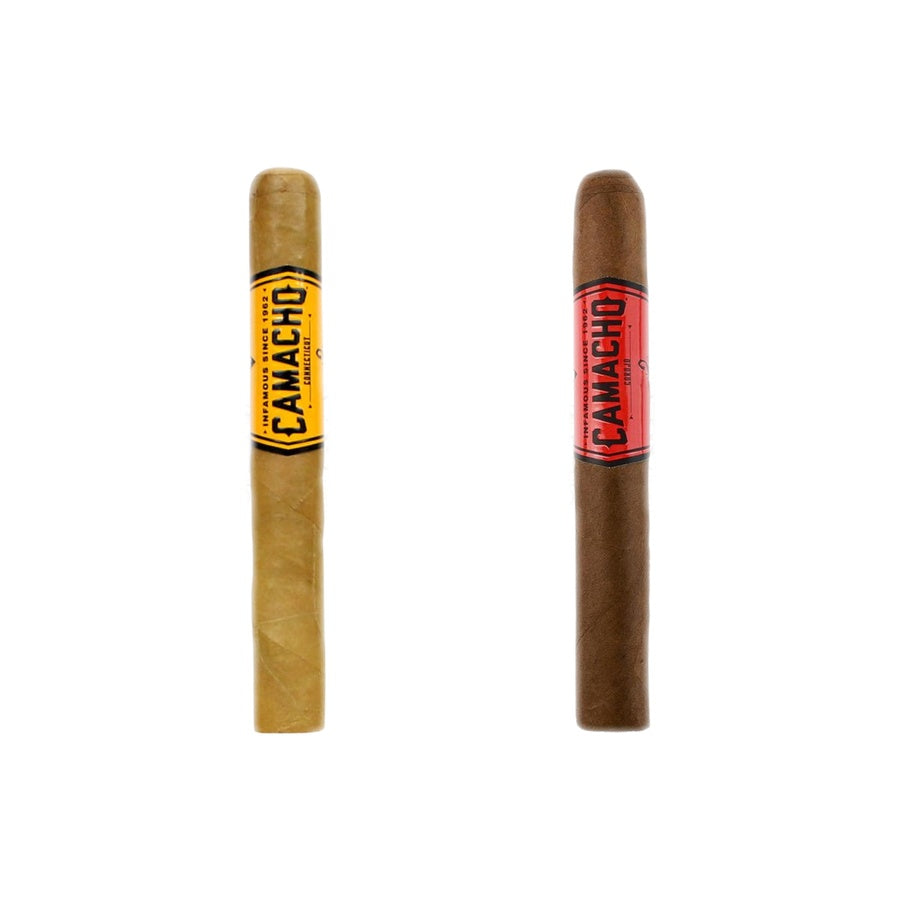 Camacho Connecticut Toro (6x50) and Camacho Corojo Toro (6x50)