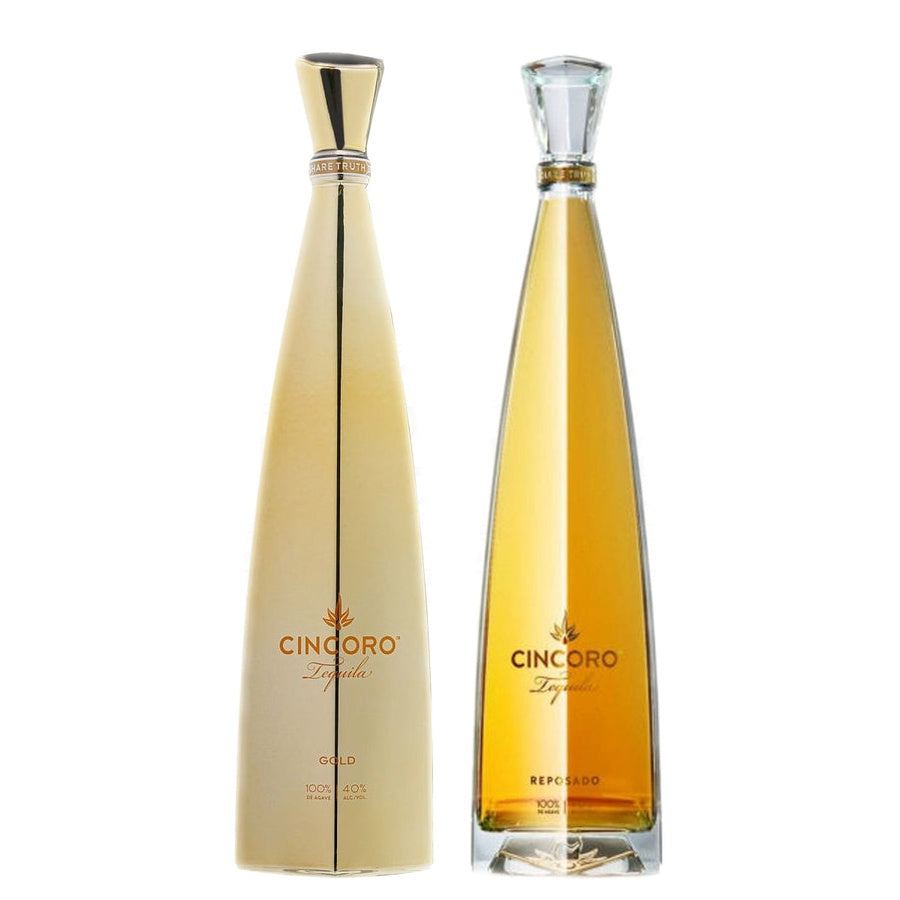 Cincoro Gold Tequila and Cincoro Reposado Tequila