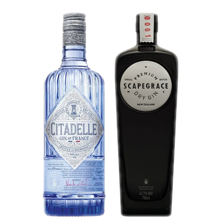 Citadelle Dry Gin and Scapegrace Dry Gin Small Batch