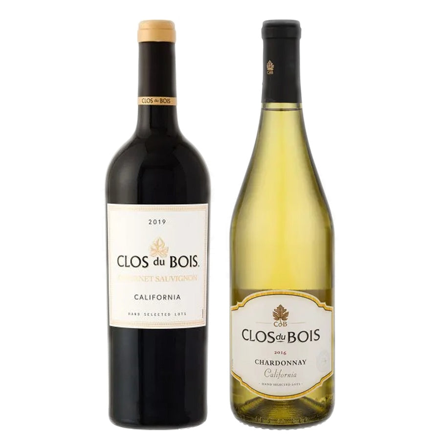 Clos du Bois Cabernet Sauvignon and Clos du Bois Chardonnay
