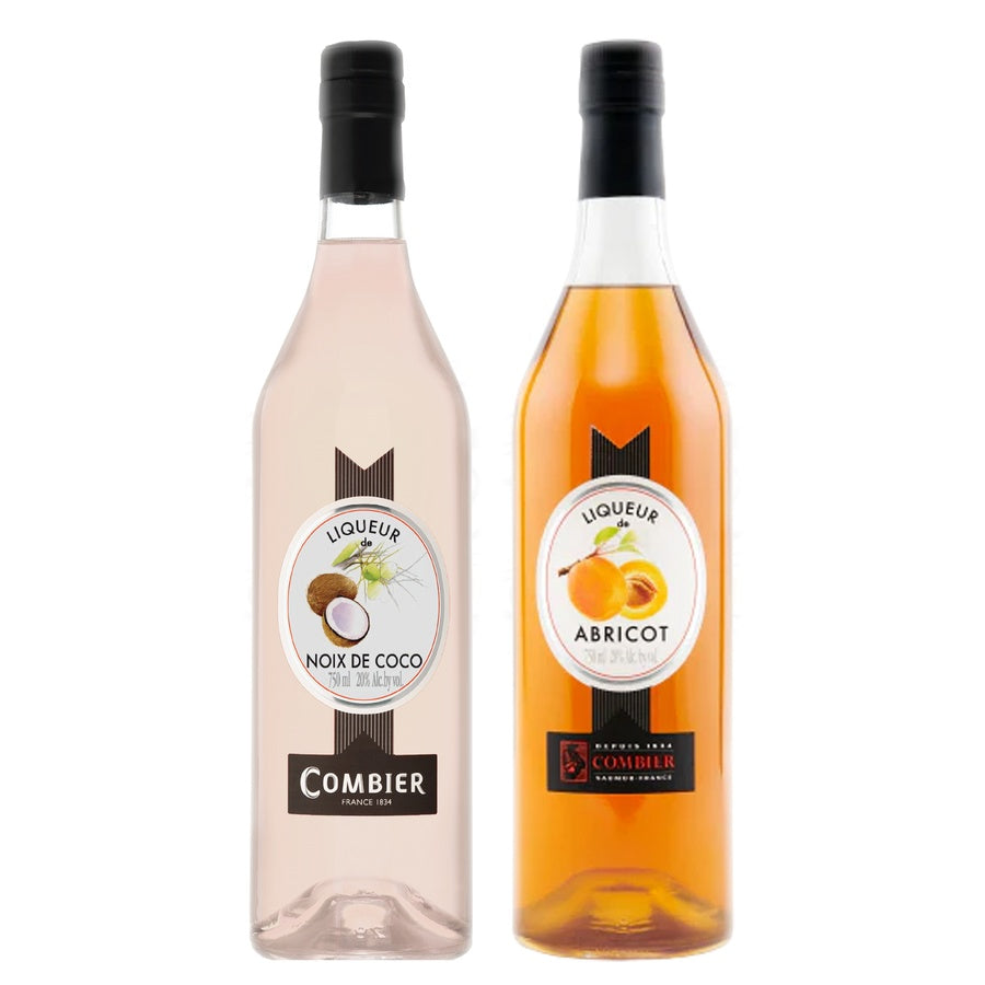 Combier Liqueur Coconut and Combier Liqueur Creme Apricot