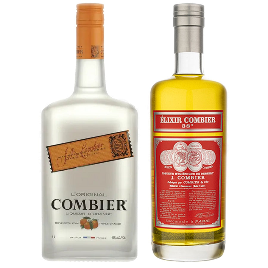 Combier Liqueur D'orange L'orig and Combier Liqueur Elixir