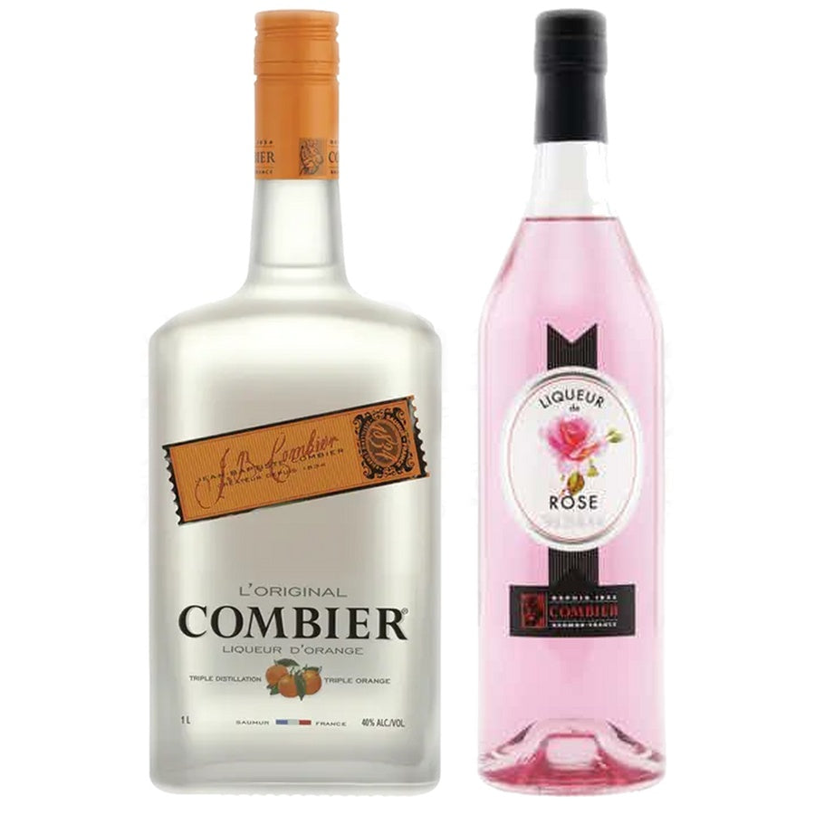 Combier Liqueur D'orange L'orig and Combier Liqueur Rose