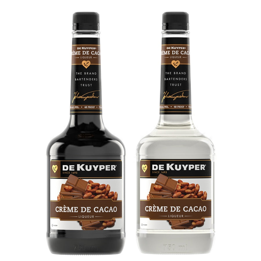 Dekuyper Creme De Cacao Dark and Dekuyper Creme De Cacao White