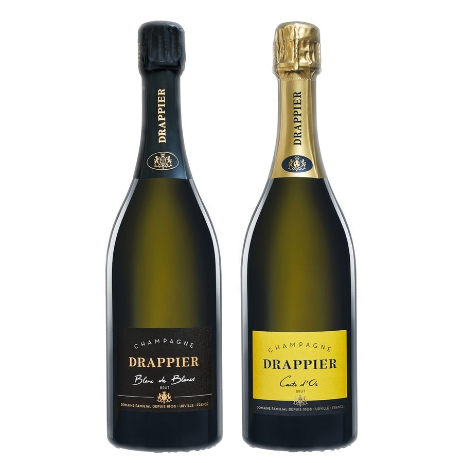 Drappier Blanc de Blancs and Drappier Carte D Or Brut