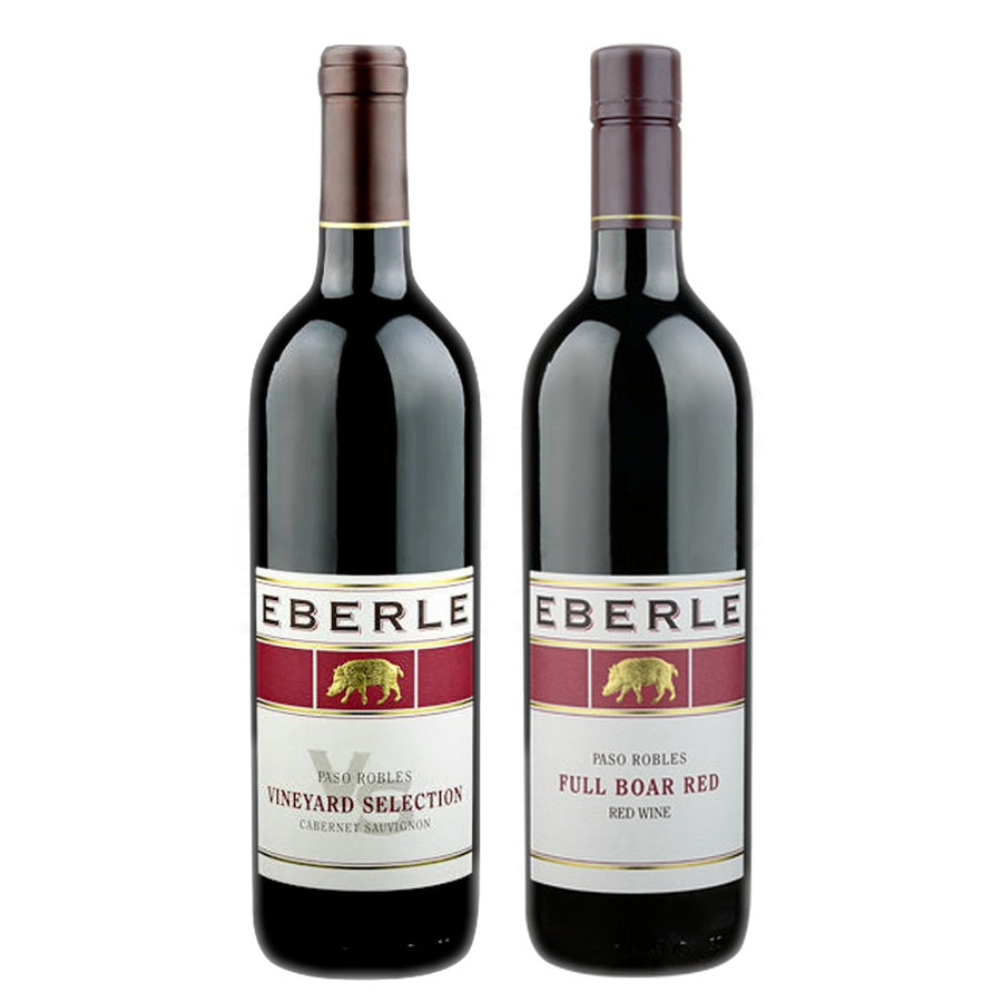 Eberle Cabernet Sauvignon Vineyard and Eberle Full Boar Red