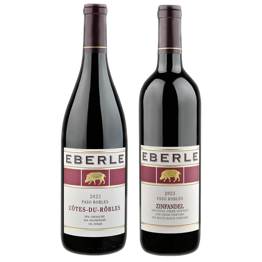 Eberle Cotes Du Robles and Eberle Zinfandel Paso Robles