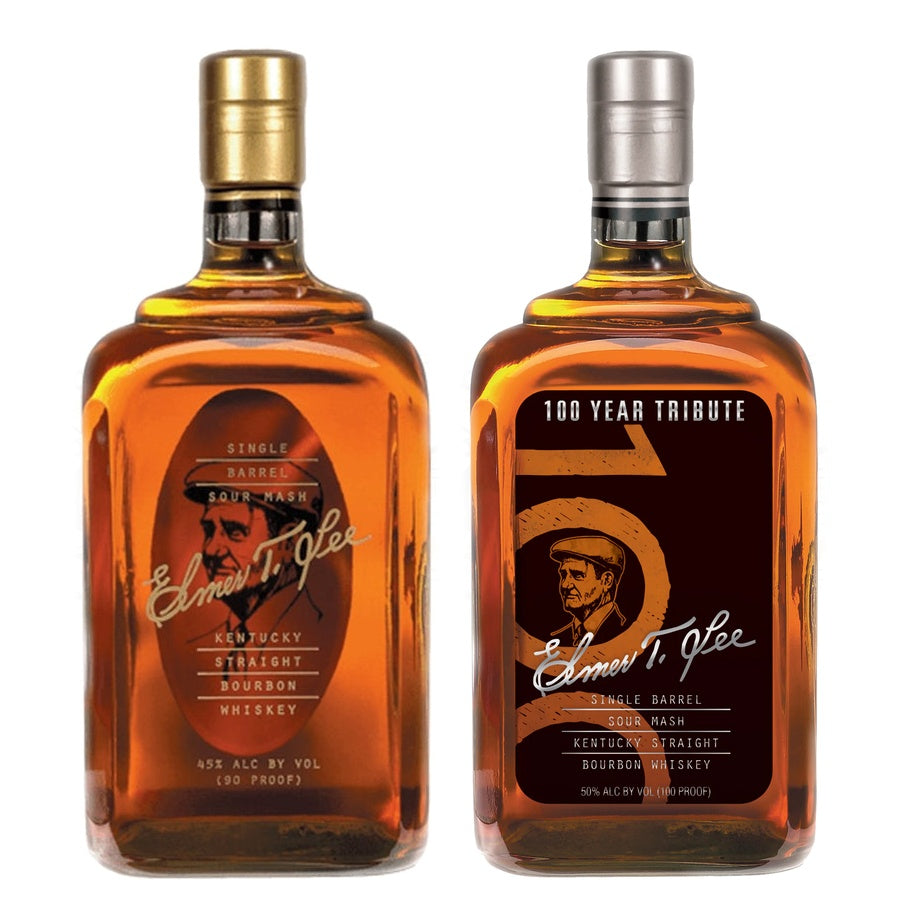 Elmer T. Lee Bourbon and Elmer T. Lee '100 Year Tribute' Bourbon