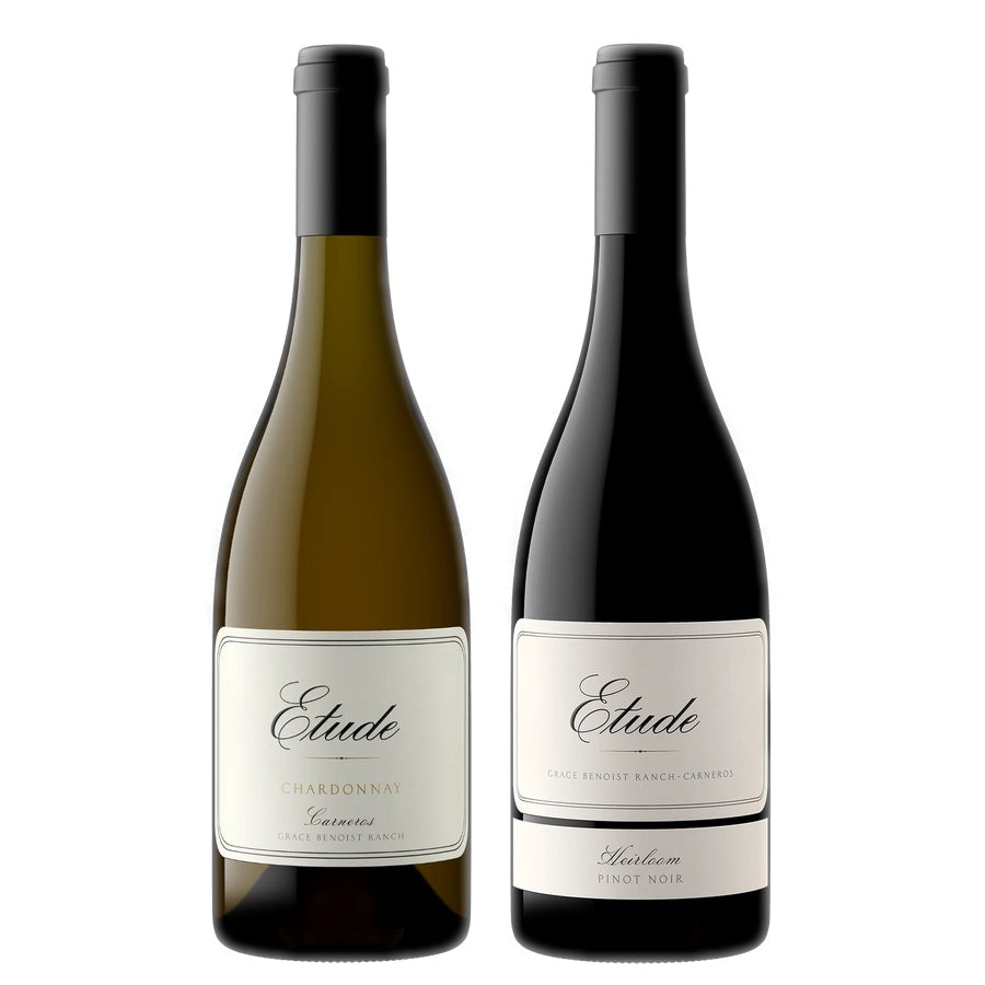 Etude Chardonnay and Etude Pinot Noir