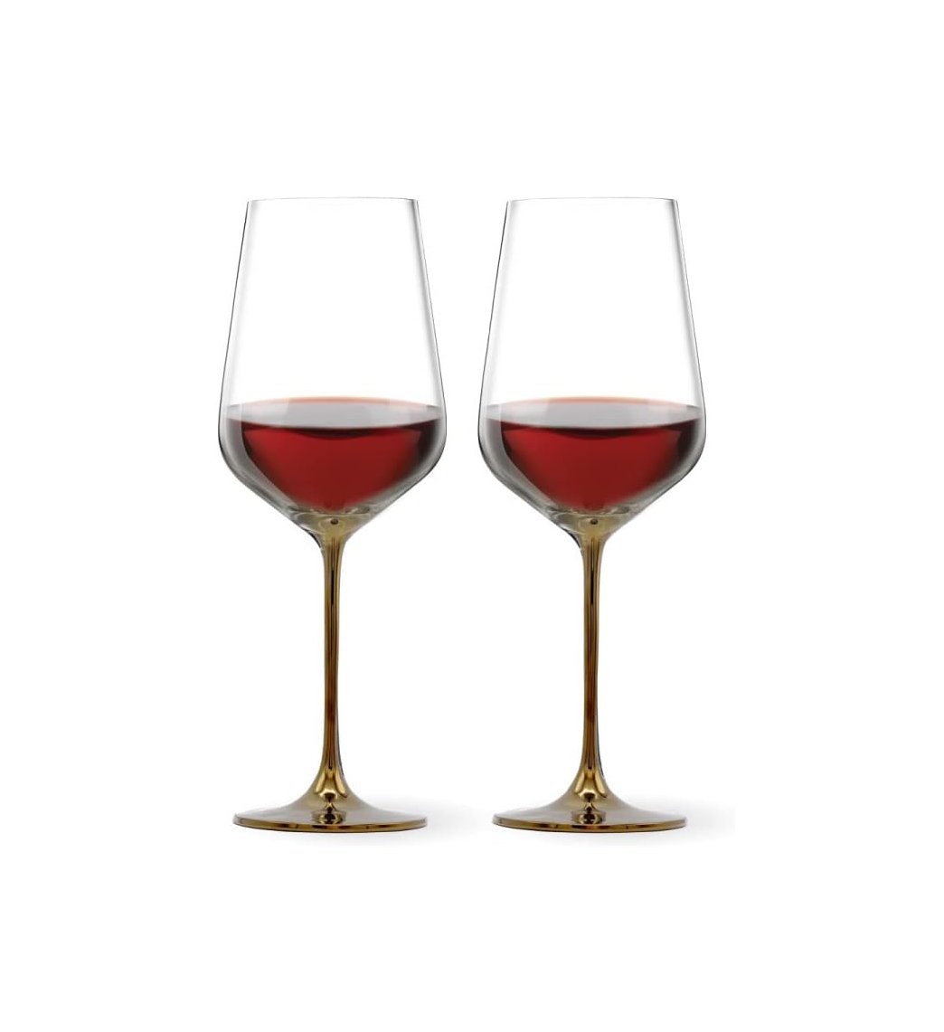 Full-Bottle Premium Artisan Copper Wine Glasses (750 mL / 25 fl. oz) (   BottleBuzz