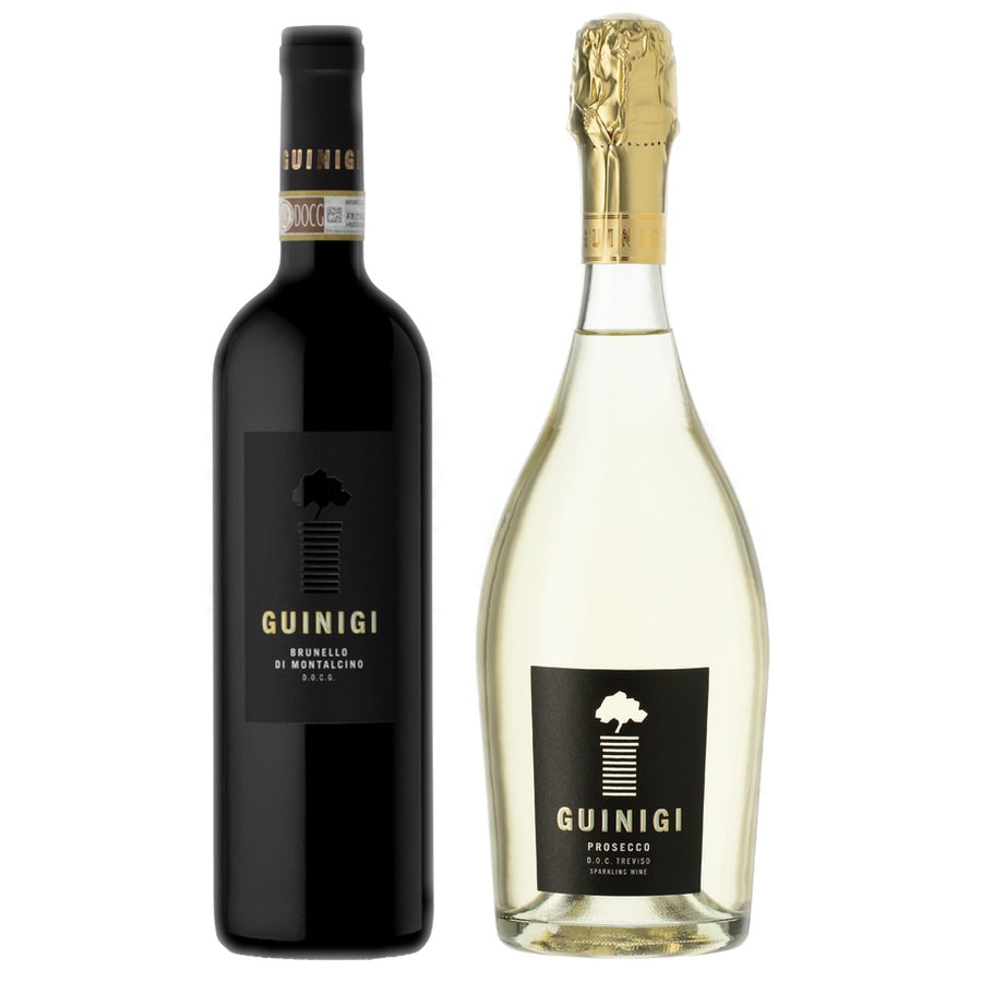 Guinigi Brunello and Guinigi Prosecco DOC