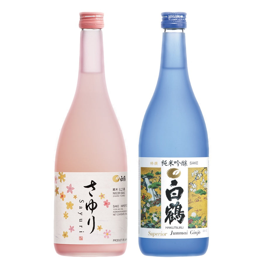Hakutsuru Sayuri and Hakutsuru Superior Junmai Ginjo