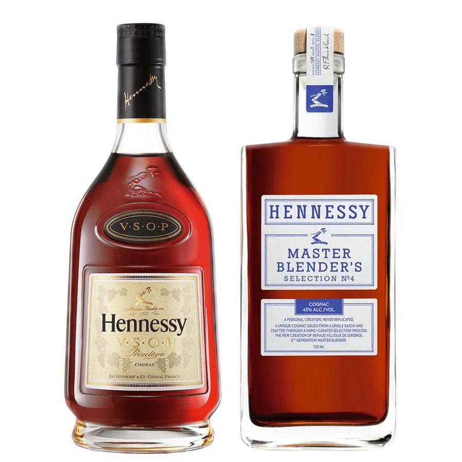 Hennessy Cognac VSOP and Hennessy Master Blender's Selection No. 4