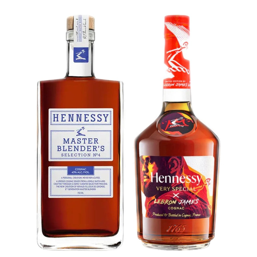 Hennessy Master Blender's Selection No. 4 and Hennessy VS X Lebron James Limited Edition Cognac