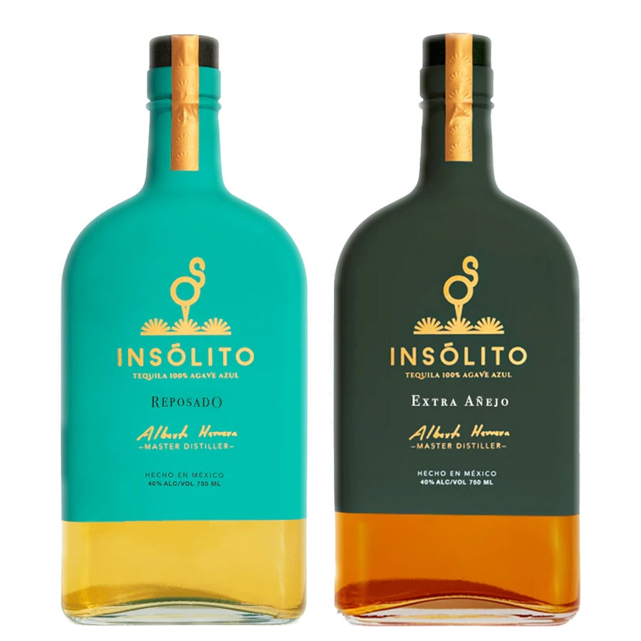 Insolito Reposado Tequila and Insolito Tequila Extra Anejo 4 Yr