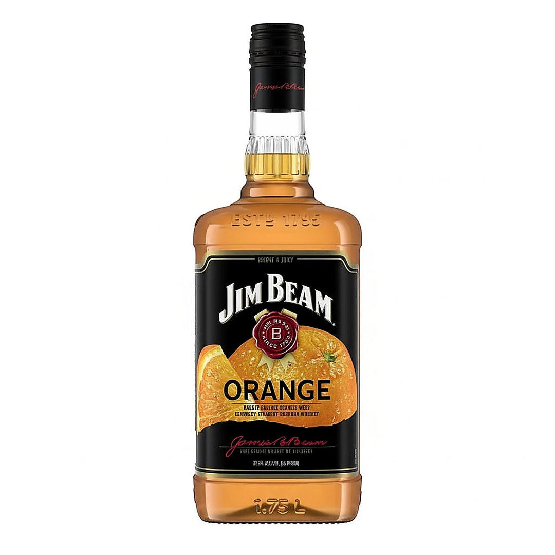 Jim Beam Orange Infused Straight Bourbon 1.75L