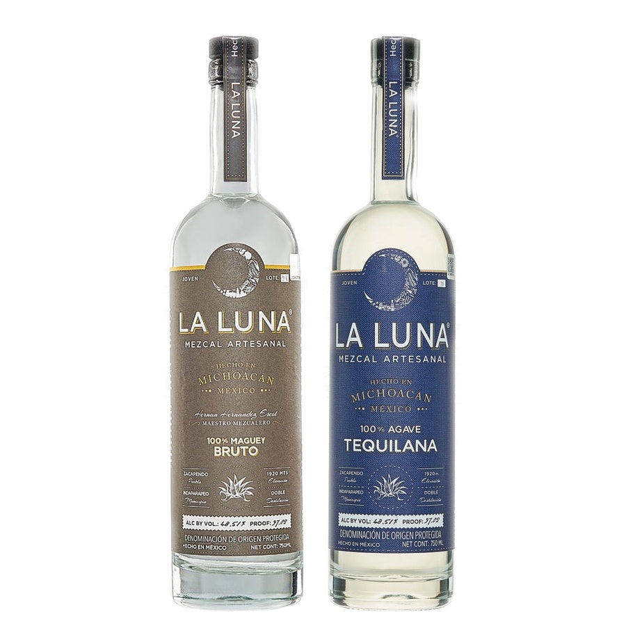 La Luna Mezcal Bruto and La Luna Mezcal Tequilana