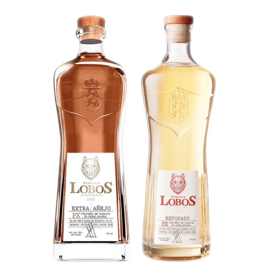 Lobos 1707 Extra Anejo Tequila and Lobos 1707 Reposado Tequila