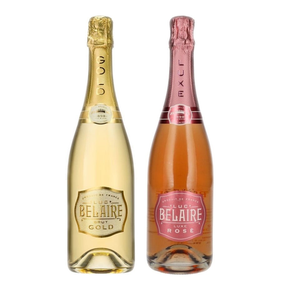 Luc Belaire Gold Brut and Luc Belaire Lux Rose
