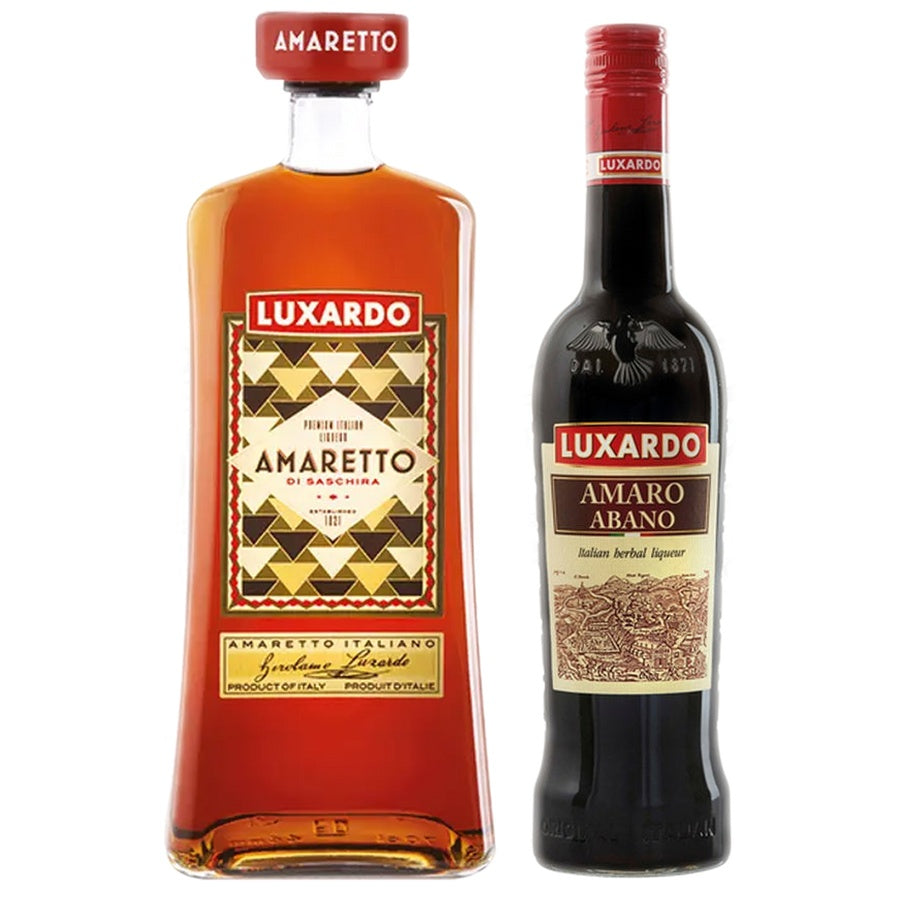 Luxardo Amaretto Di Saschira and Luxardo Amaro Abano