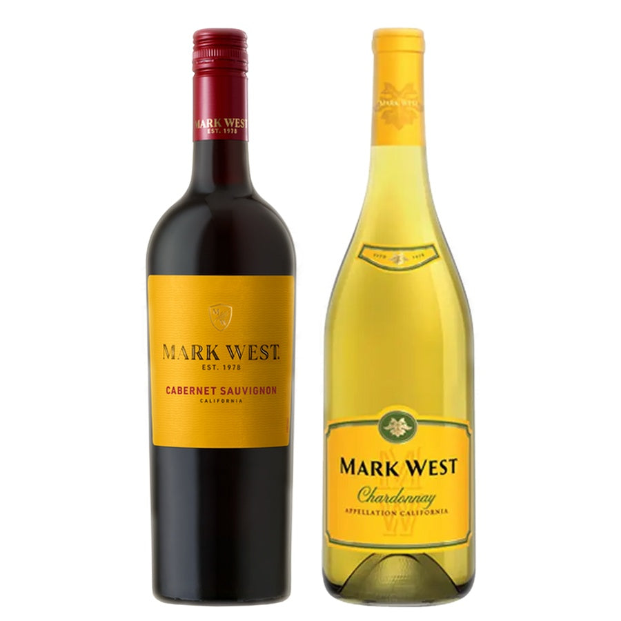 Mark West Calif Cab and Mark West Chardonnay