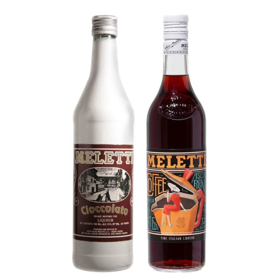 Meletti Cioccolato Liqueur and Meletti Coffee Liqueur