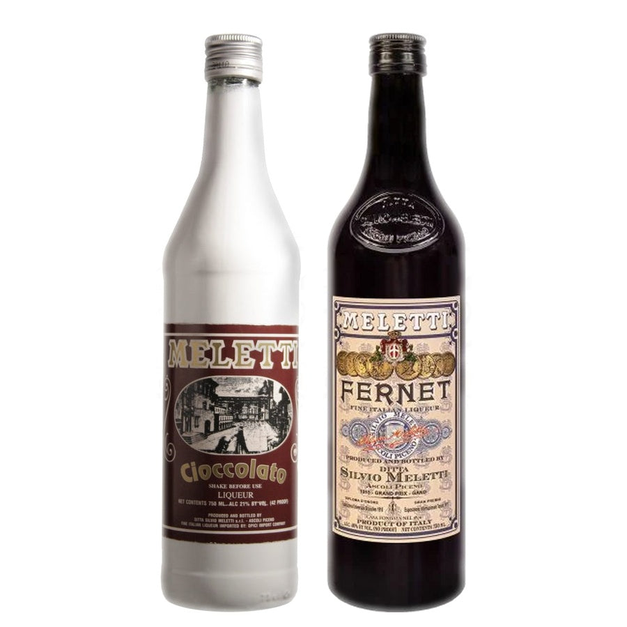 Meletti Cioccolato Liqueur and Meletti Fernet Liqueur/Liquor