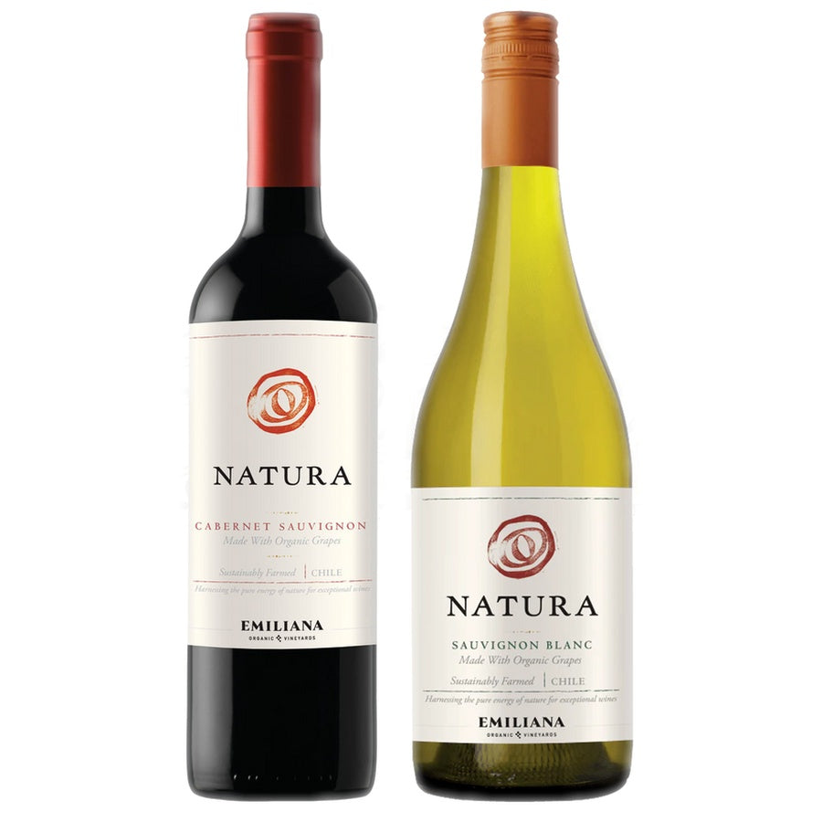 Natura Cabernet Sauvignon Organic and Natura Sauvignon Blanc