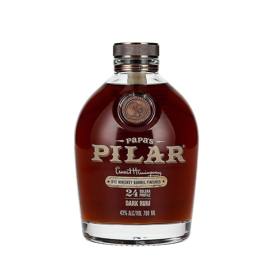 Papa's Pilar Dark Rum Finished In Rye Whiskey Barrels
