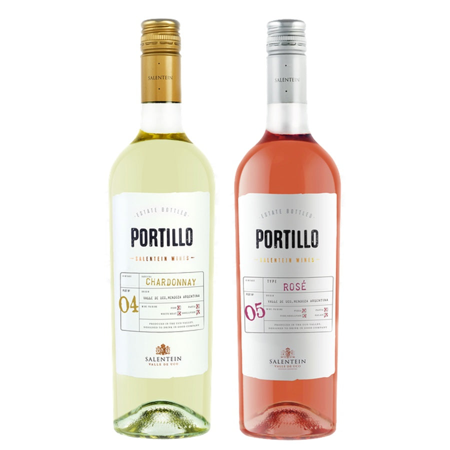 Portillo Chardonnay and Portillo Rose