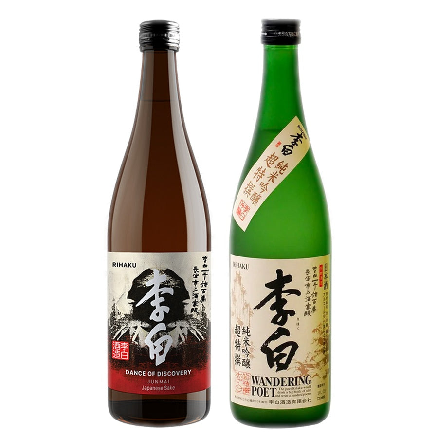 Rihaku Dance Of Discovery and Rihaku Wandering Poet Sake