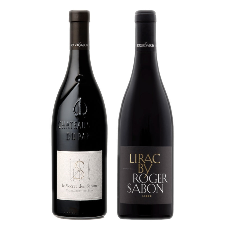 Roger Sabon Chateauneuf du Pape Les Secret and Roger Sabon Lirac