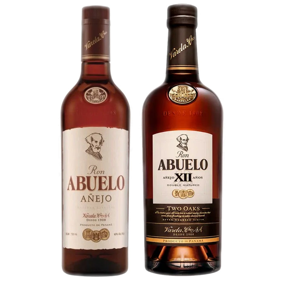 Ron Abuelo Rum Anejo and Ron Abuelo Rum Two Oak 12YR