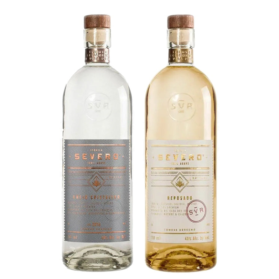Severo Tequila Anejo Cristalino and Severo Tequila Reposado