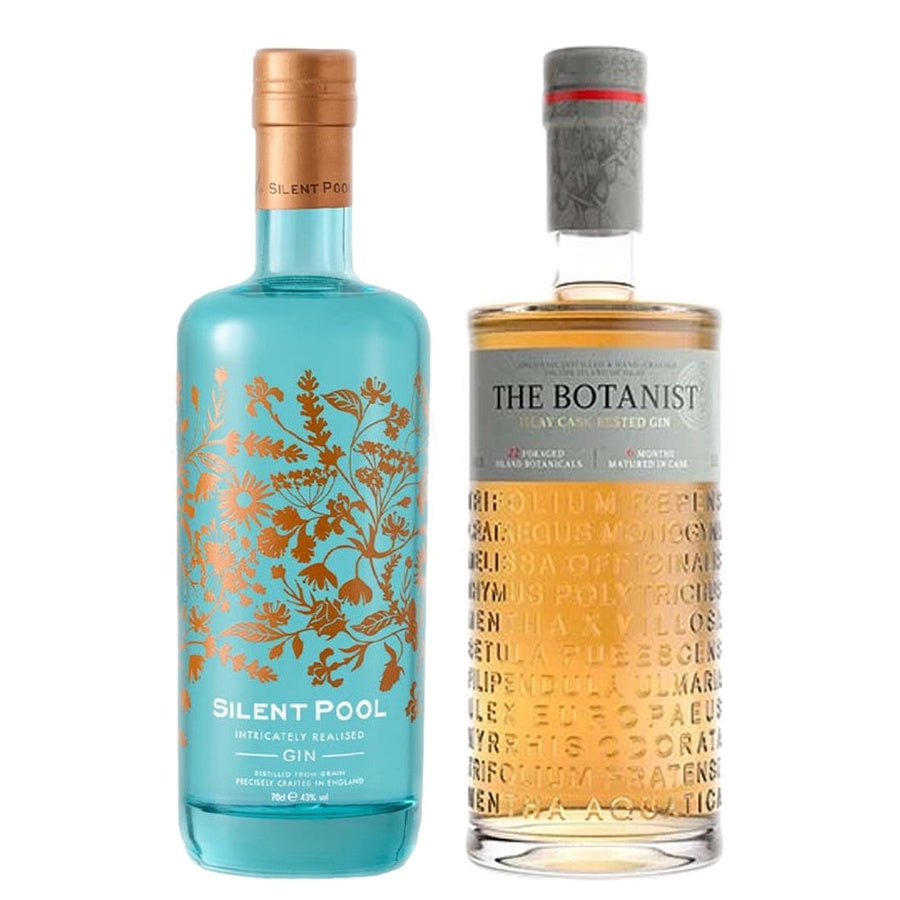 Silent Pool Gin and The Botanist Is Csk Rested Gin