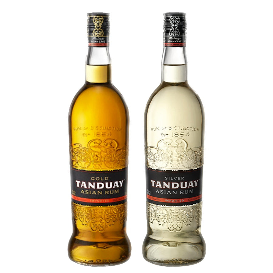 Tanduay Asian Gold Rum and Tanduay Silver Asian Rum 5 Yr