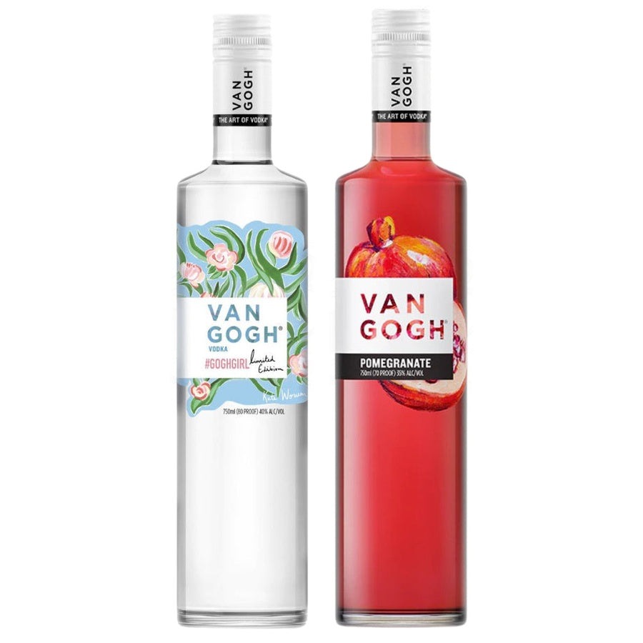 Van Gogh Goghgirl Vodka and Van Gogh Pomegranate Flavored Vodka