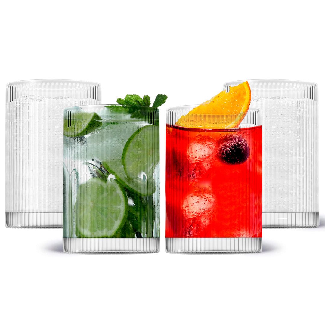 Vintage Straight Line Tumbler