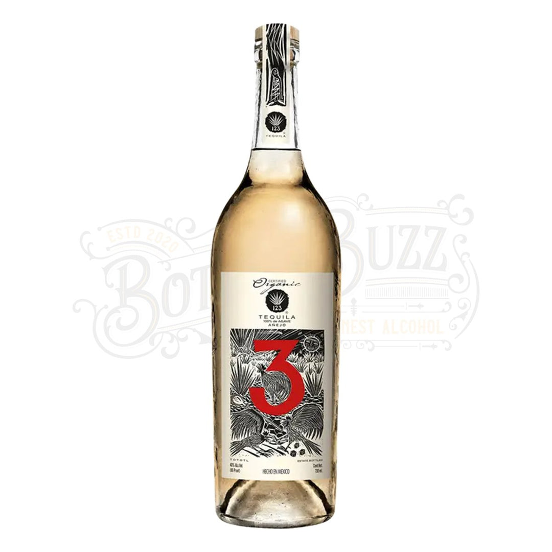 123 Organic Tequila Añejo - BottleBuzz