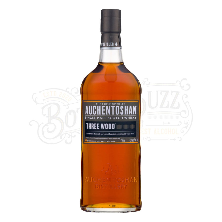 Auchentoshan Single Malt Scotch Three Wood - BottleBuzz