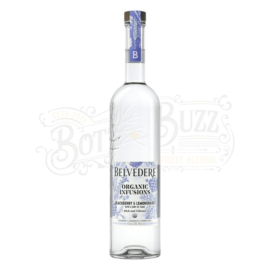 Belvedere Organic Infusions Blackberry & Lemongrass Vodka - BottleBuzz