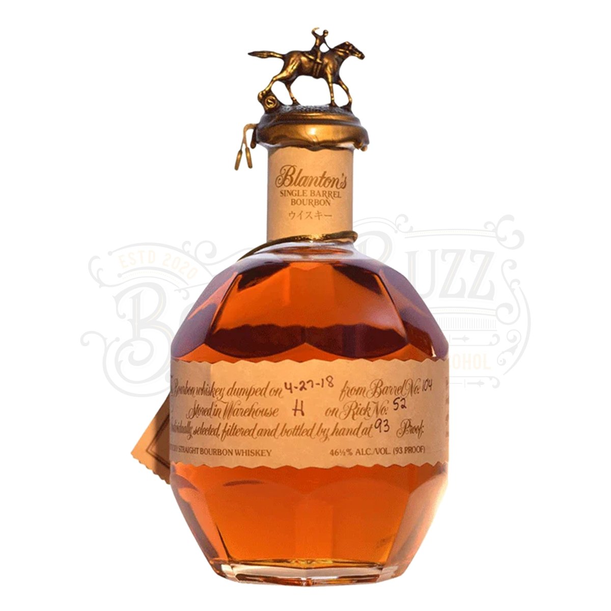 Blanton's Original Single Barrel | FULL COMPLETE HORSE COLLECTION | (8)  700ml Bottles
