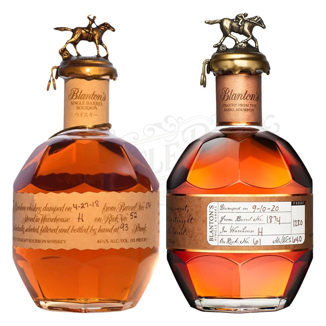 Blanton's Red Label & Blanton's Straight From The Barrel Bundle - BottleBuzz