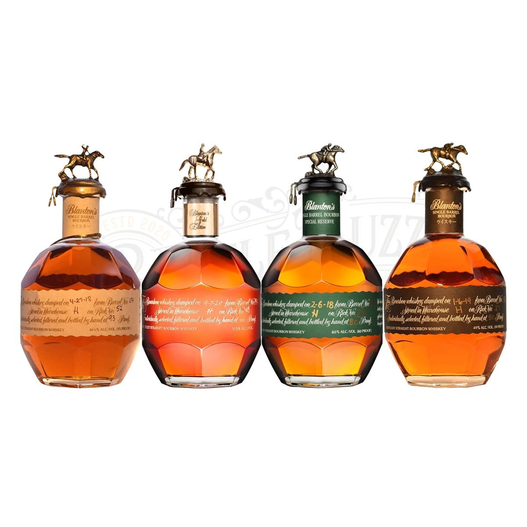 Blanton's Red Label, Gold Label, Green Label, & Black Label - BottleBuzz