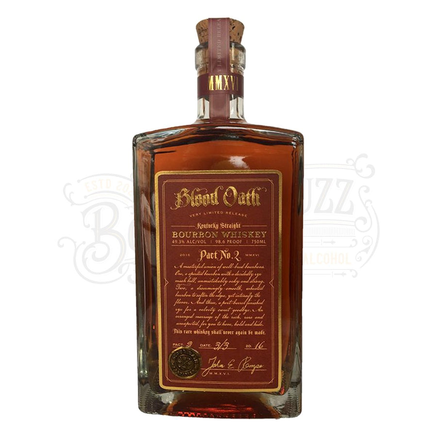 Blood Oath Pact No. 2 - BottleBuzz