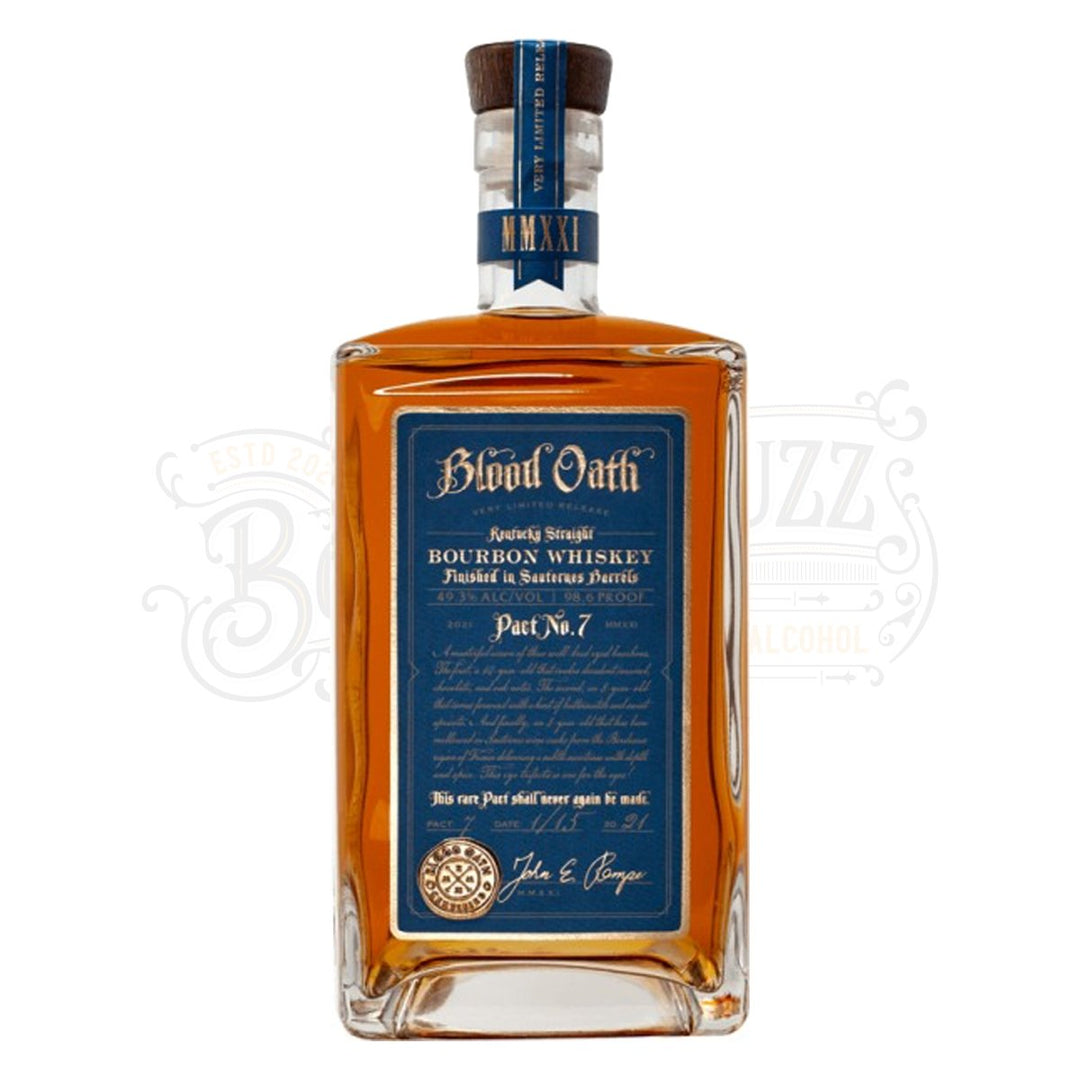 Blood Oath Pact No. 7 - BottleBuzz