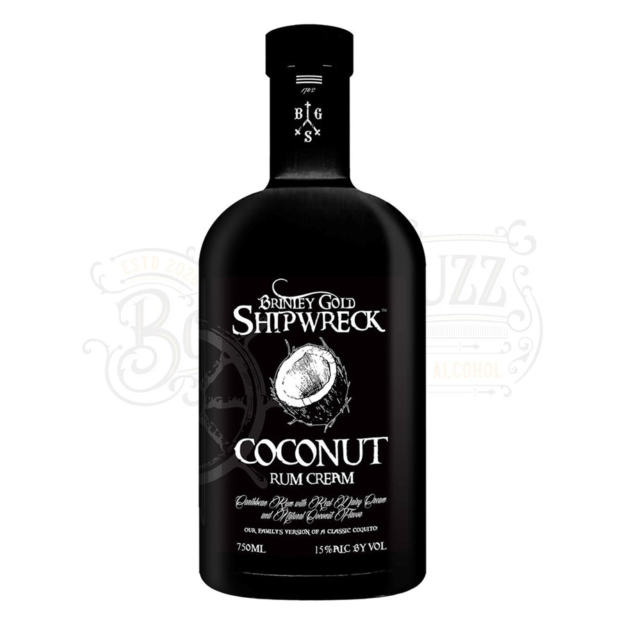 Brinley Gold Shipwreck Coconut Cream - BottleBuzz
