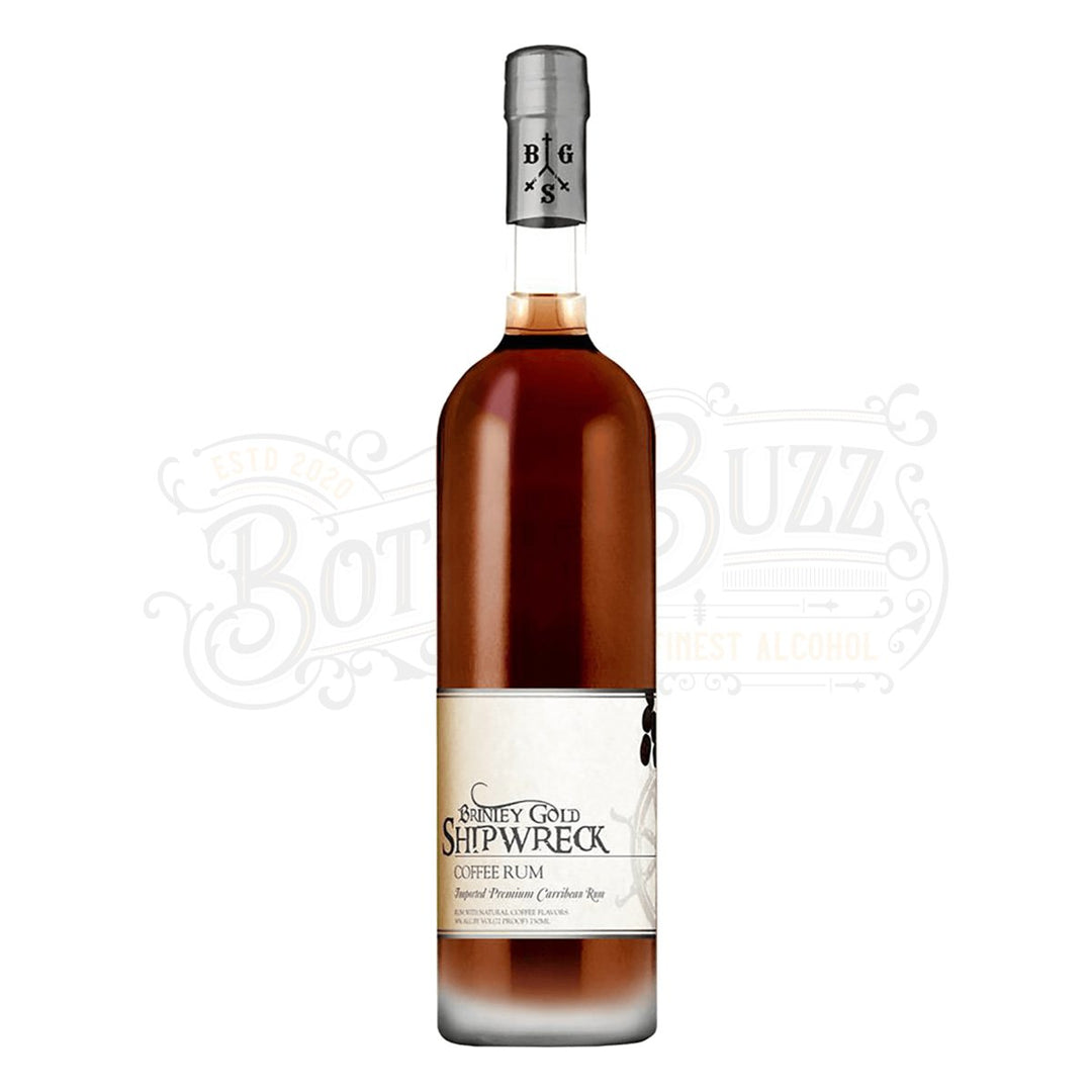Brinley Gold Shipwreck Coffee Rum - BottleBuzz