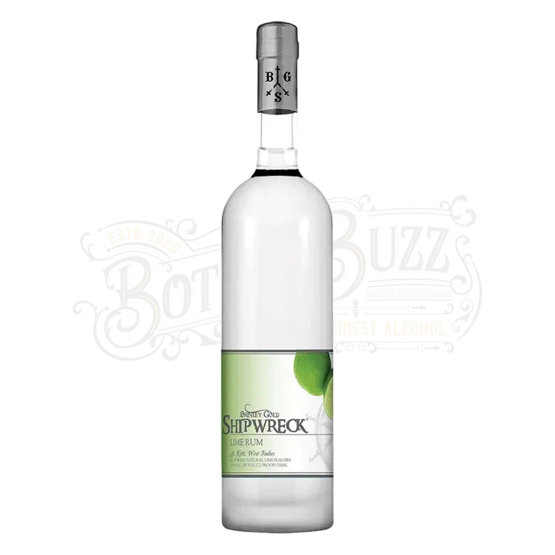 Brinley Gold Shipwreck Lime Rum - BottleBuzz